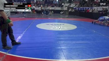 5A 190 lbs Cons. Semi - Owen Ridgeway, Arab vs Hunter Chavis, Holtville