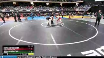 5 lbs Quarterfinal - Anthony Schmidt, Midlothian Heritage vs Bronson Baxter, Dumas