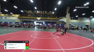 165 lbs Consi Of 32 #1 - Daniel Quiroz, Florida vs Hamza Sawalha, Akron