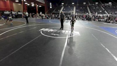 61 lbs Quarterfinal - Jose Campos Jr, Campos vs Cayden Dickerson, North Big Horn Rams