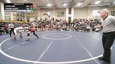 132 lbs Final - Aydin Lamb, Wakefield vs Manuel Garcia, Dedham