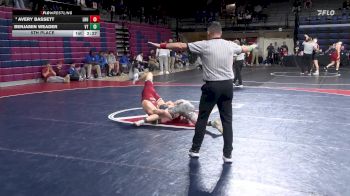 174 lbs 5th Place - Avery Bassett, Lock Haven vs Benjamin Weader, Virginia Tech