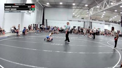 56 lbs Semis (4 Team) - Gabriel Vaughn, Revival Awakening vs Henry Bieser, Frost Gang