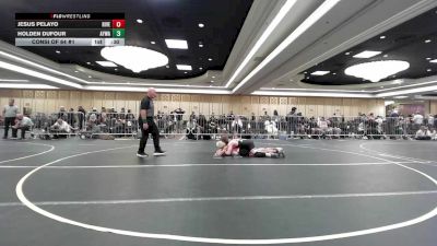 120 lbs Consi Of 64 #1 - Jesus Pelayo, Riverside Rascal vs Holden Dufour, Aywa