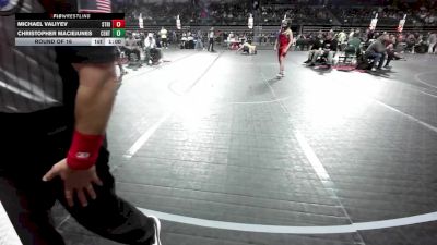 112 lbs Consi Of 16 #1 - Michael Valiyev, Strive vs Christopher Maciejunes, Centurion