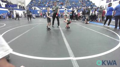 49 lbs Consi Of 16 #2 - Ethan Taylor, Lexington Wrestling Club vs Jase Wilson, Choctaw Ironman Youth Wrestling