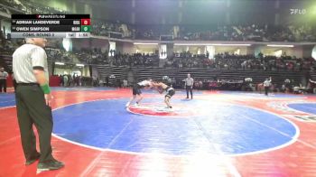 157-3A Cons. Round 2 - Adrian Landeverde, Ridgeland vs Owen Simpson, Monroe Area