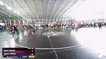 71 lbs Quarterfinal - Isaac Hierro, AZ vs Keian Linnell, UT