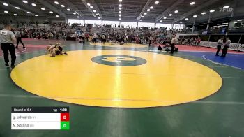 120 lbs Round Of 64 - Gene Edwards, NY vs Nick Strand, MN