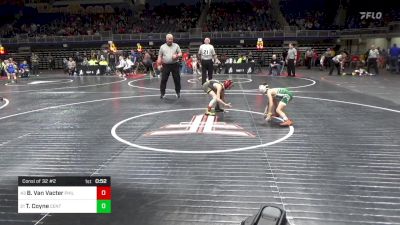 60 lbs Consi Of 32 #2 - Brett Van Vacter, Philadelphia vs Tanner Coyne, Central Dauphin