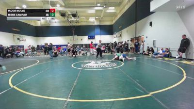 140 lbs Cons. Round 2 - Jesse Campau, Arlington vs Jacob Molle, YL