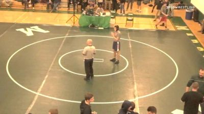 160 lbs Consolation Alex Berkobein Carver vs Joseph Saccoach Quincy