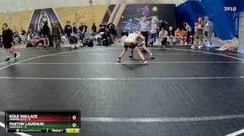 98 lbs Round 3 (8 Team) - Kole Wallace, Warner Elite vs Paxton Laughlin, Louisville