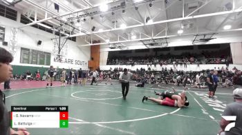 215 lbs Semifinal - David Navarro, Highland vs Leonardo Battulga, South Torrance