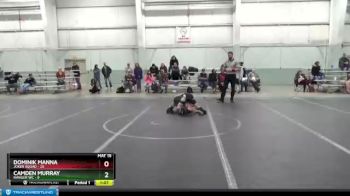 100 lbs Round 2 (8 Team) - Dominik Manna, Joker Squad vs Camden Murray, Ranger WC