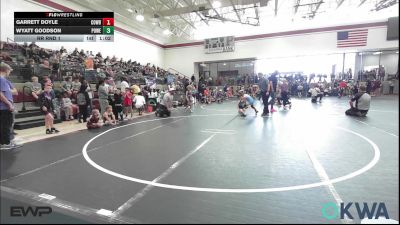 64 lbs Rr Rnd 1 - Garrett Doyle, Cowboy Wrestling Club vs Wyatt Goodson, Powerhouse Gold