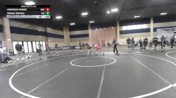 109 lbs Round Of 32 - Leonidas Nunez, Hyperbolic vs Israel Roybal, Atc