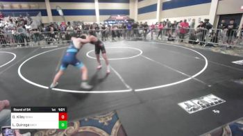 120 lbs Round Of 64 - David Kiley, Brahmas vs Landon Quiroga, Brevard FCA / Merritt Island