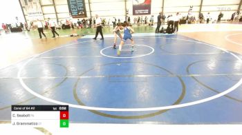 106 lbs Consi Of 64 #2 - Cody Seabolt, PA vs Jude Grammatico, CT