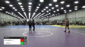 150 lbs Rr Rnd 2 - Brayden Dougherty, SWAT Black vs Luke James, Team USA