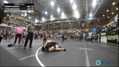 130 lbs Rr Rnd 2 - Tytus Murchison, Standfast vs Barrett Johnson, Pauls Valley Wrestling Club