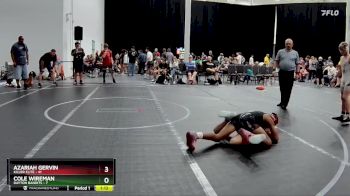 115 lbs Round 3 (8 Team) - Azariah Gervin, Killer Elite vs Cole Wireman, Dayton Bandits