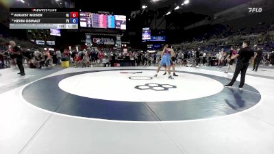 285 lbs Cons. Sub-quarters - August Moser, NJ vs Kevin Oswalt, PA