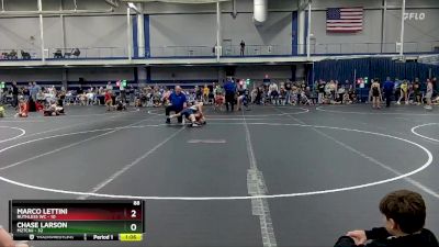 88 lbs Round 6 (8 Team) - Chase Larson, M2TCNJ vs Marco Lettini, Ruthless WC