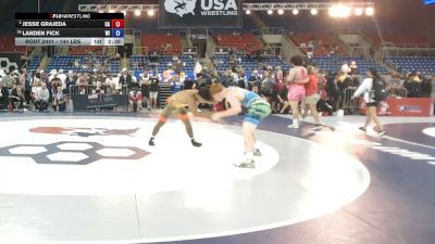 144 lbs Champ. Rd Of 32 - Jesse Grajeda, California vs Landen Fick, Wisconsin