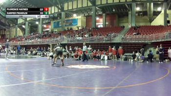 145 lbs Round 3 (3 Team) - Florence Haynes, Grand Island JV vs Karper Franklin, Smith Center HS