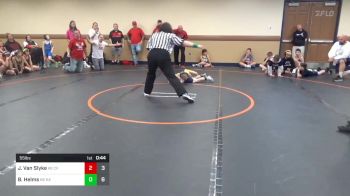 55 lbs Rr Rnd 4 - Joel Van Slyke, Cumberland Valley K-6 Community vs Brady Helms, KA Cavs K-6 Community