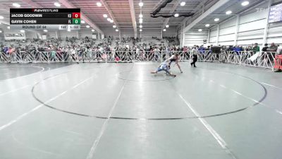 145 lbs Round Of 64 - Jacob Goodwin, KS vs Gavin Cohen, FL