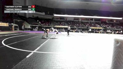 133 lbs Round Of 16 - Matthew Clayton, Springfield Technical CC vs Gaetano Tedesco, Florida A & M