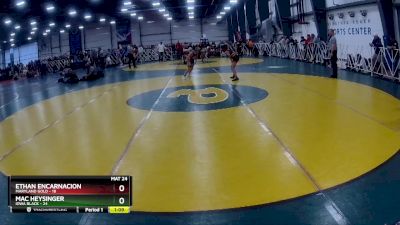 76 lbs Rd# 5- 3:45pm Friday Final Pool - Ethan Encarnacion, Maryland GOLD vs Mac Heysinger, Iowa Black