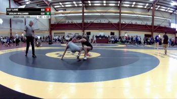 105 lbs Champ. Round 2 - Zolah Williams, Kearney HS vs Lily Lane, Bixby