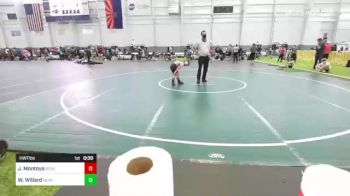 Consi Of 8 #2 - Josephae Montoya, Dove Creek vs Wyatt Willard, NexGen WC