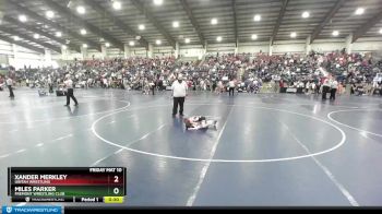 42 lbs Quarterfinal - Miles Parker, Fremont Wrestling Club vs Xander Merkley, Uintah Wrestling