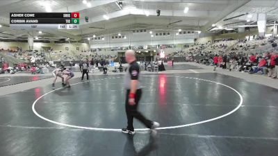 157 lbs Semis & 1st Wb (8 Team) - Corbin Avans, Tullahoma High School vs Asher Cone, Signal Mountain High School