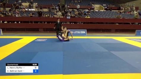 Luke Henry Ruffo vs Enrico Beltran Said 2024 Pan IBJJF Jiu-Jitsu No-Gi Championship