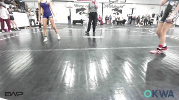 89 lbs Rr Rnd 1 - Kaedy Cooper, Grove Takedown Club vs Nayeli Rojas, Team Tulsa Wrestling Club