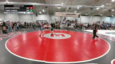 138 lbs Champ. Round 2 - Landon Komperda, Chaparral vs Vinny D`amico, Doherty