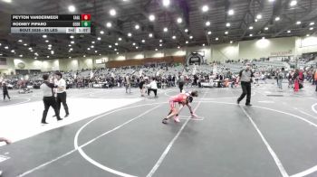 95 lbs Consi Of 4 - Tristan Alves, Spring Hills WC vs Colt Springstead, Willows Wrestling