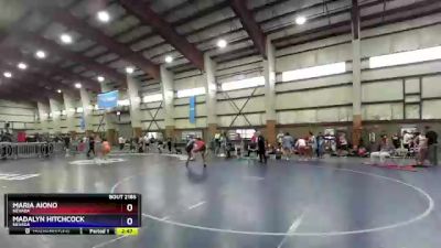 180 lbs Quarterfinal - Maria Aiono, Nevada vs Madalyn Hitchcock, Nevada