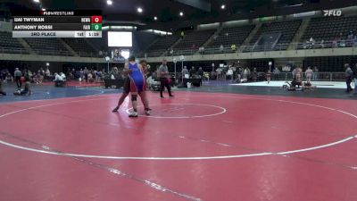 295 lbs 3rd Place - Ijai Twyman, Newark vs Anthony Rossi, Fairfax