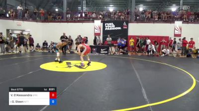 61 kg Round Of 32 - Vinnie D'Alessandro, Spire Academy vs Gary Steen, Nittany Lion Wrestling Club