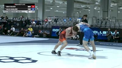 60 kg Quarters - Max Black, NMU/Nyac vs Jace Koelzer, Position Wrestling