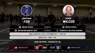 Jonathan Fox vs Derek Wilcox 2025 ADCC Charlotte Open