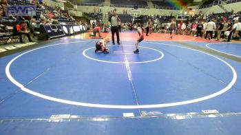 52-55 lbs Rr Rnd 4 - Colton Tecumseh, Mojo Grappling Academy vs Beau Lloyd, Sulphur Youth Wrestling Club