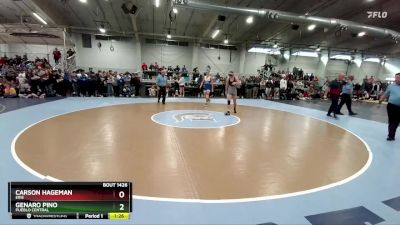 165 lbs Semifinal - Carson Hageman, Erie vs Genaro Pino, Pueblo Central