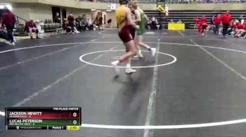 145 lbs Finals (8 Team) - Jackson Hewitt, Stewartville vs Lucas Peterson, Rochester Mayo